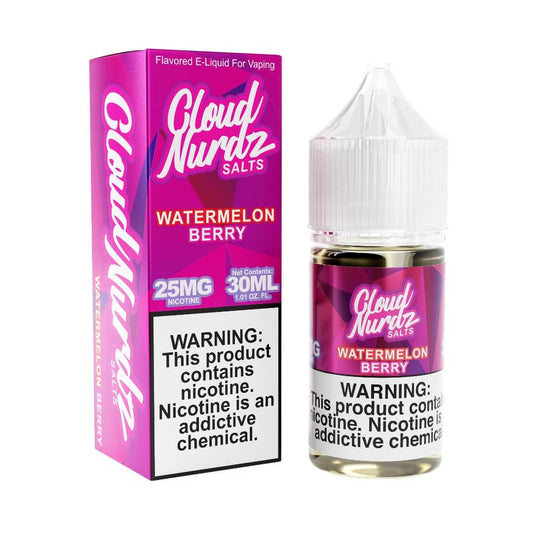 Cloud Nurdz Salts Watermelon Berry eJuice