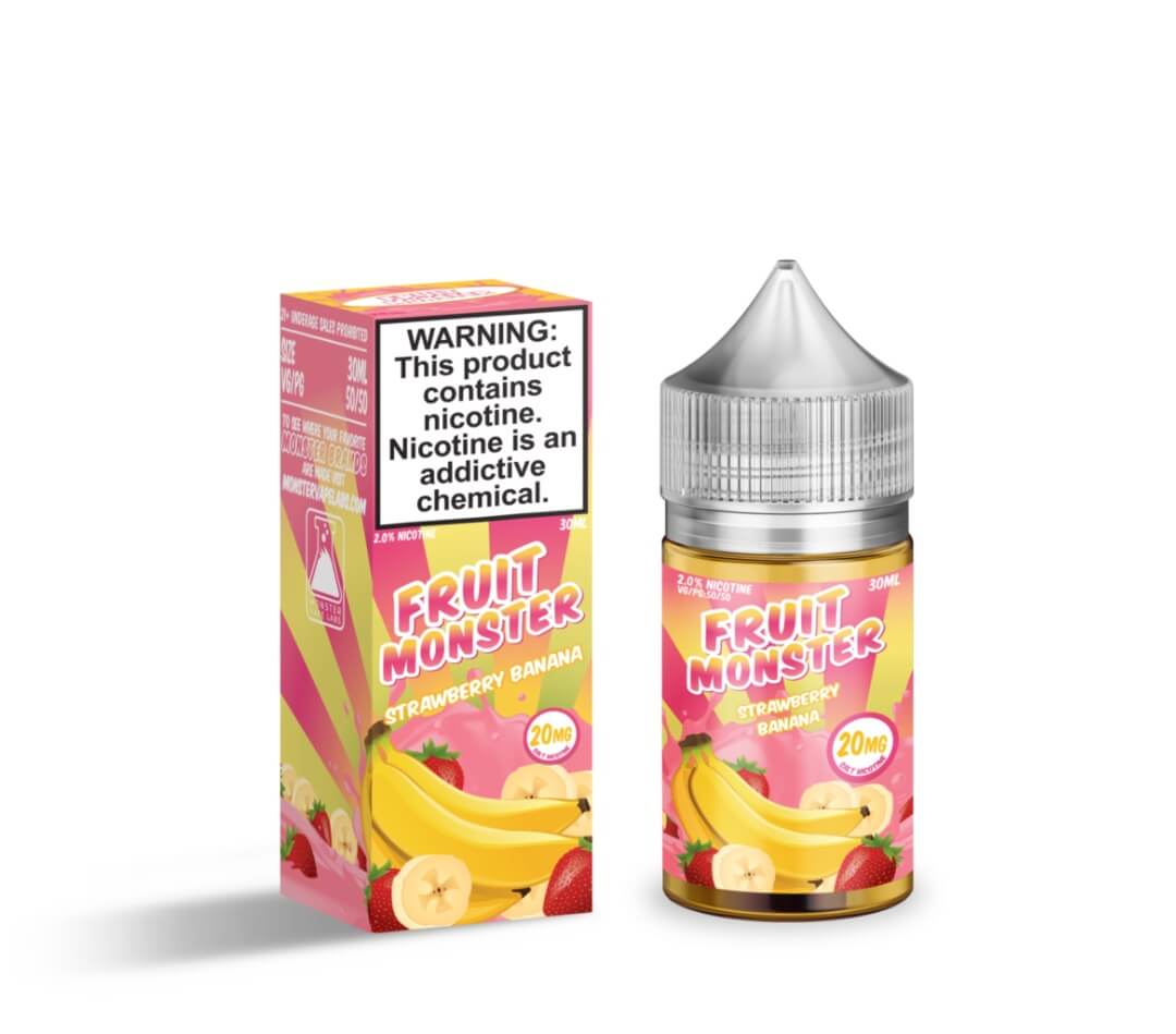 Fruit Monster Salt Strawberry Banana eJuice