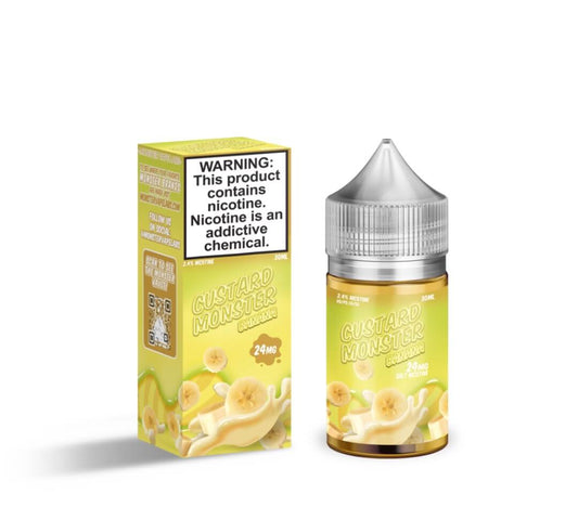 Custard Monster Salt Banana eJuice