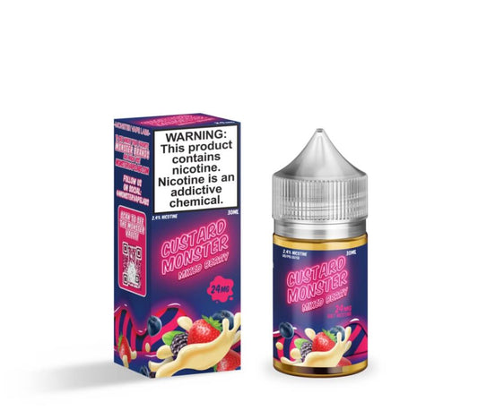 Custard Monster Salt Mixed Berry eJuice