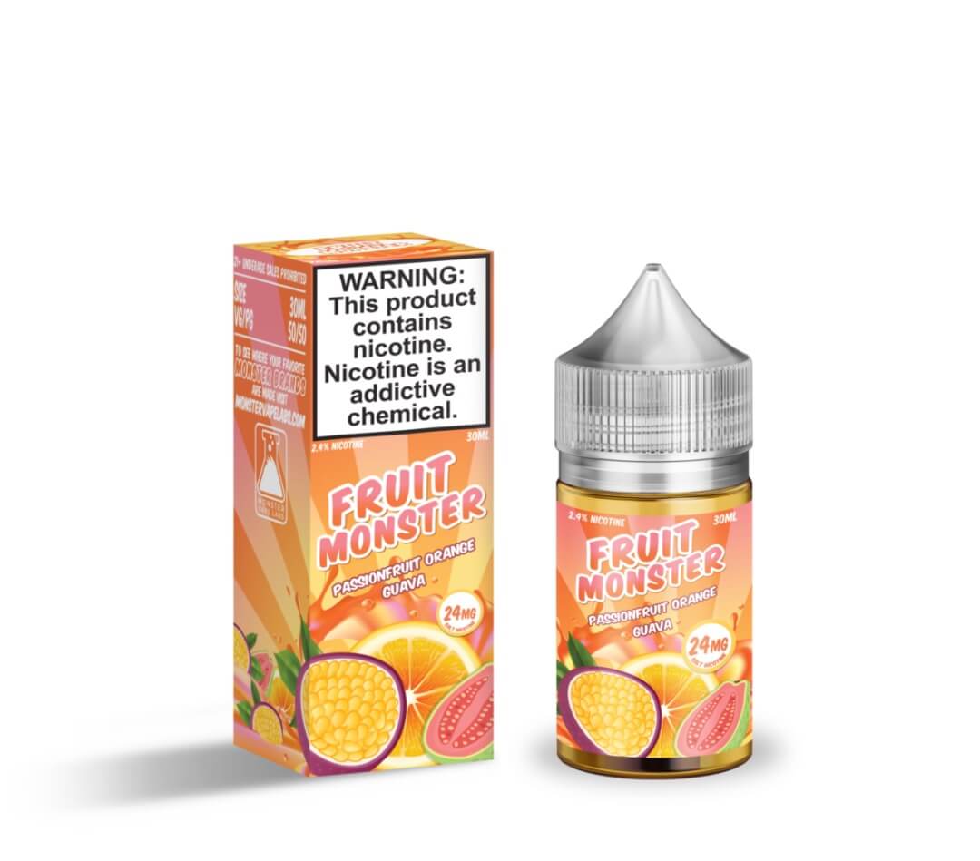 Fruit Monster Salt Passionfruit Orange Guava eJuice