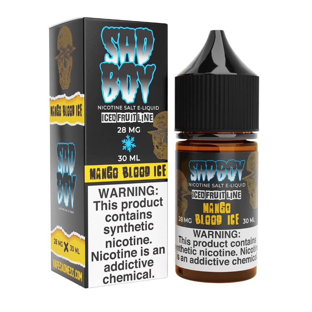 Sadboy Salt Fruit Line Mango Blood Ice eJuice