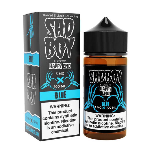 Sadboy Happy End Line Blue Cotton Candy eJuice