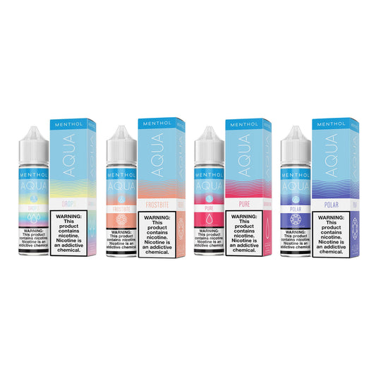 Aqua Menthol 4 Bottle Bundle