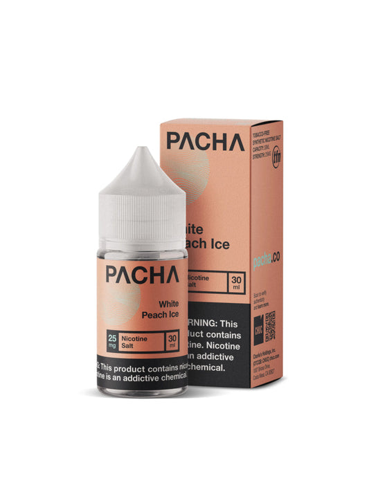 Pacha Salt White Peach Ice eJuice