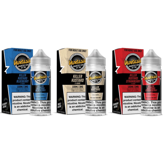 Vapetasia Killer Kustard 3 Bottle Bundle