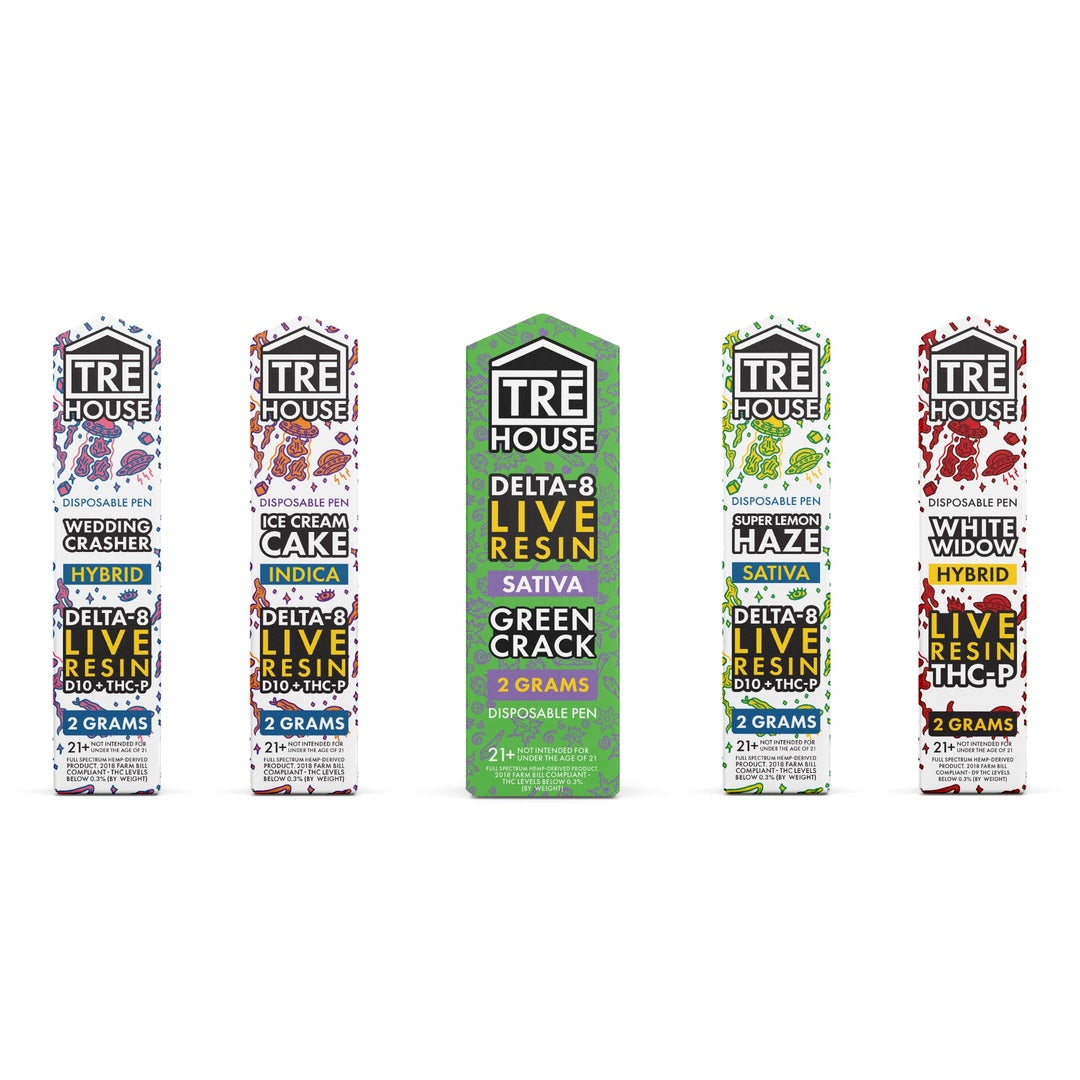 Tre House Live Resin Disposable Vape 2g