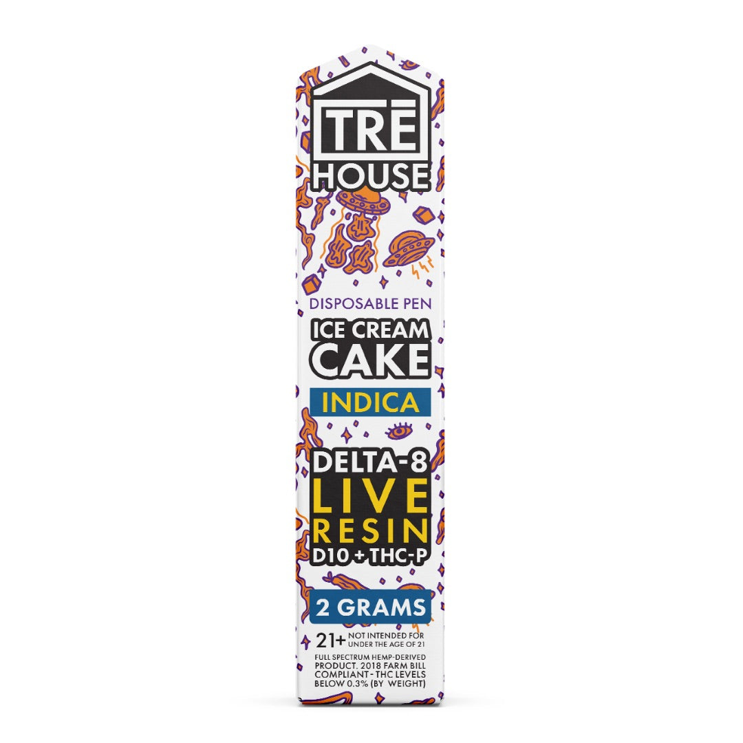 Tre House Live Resin Disposable Vape 2g