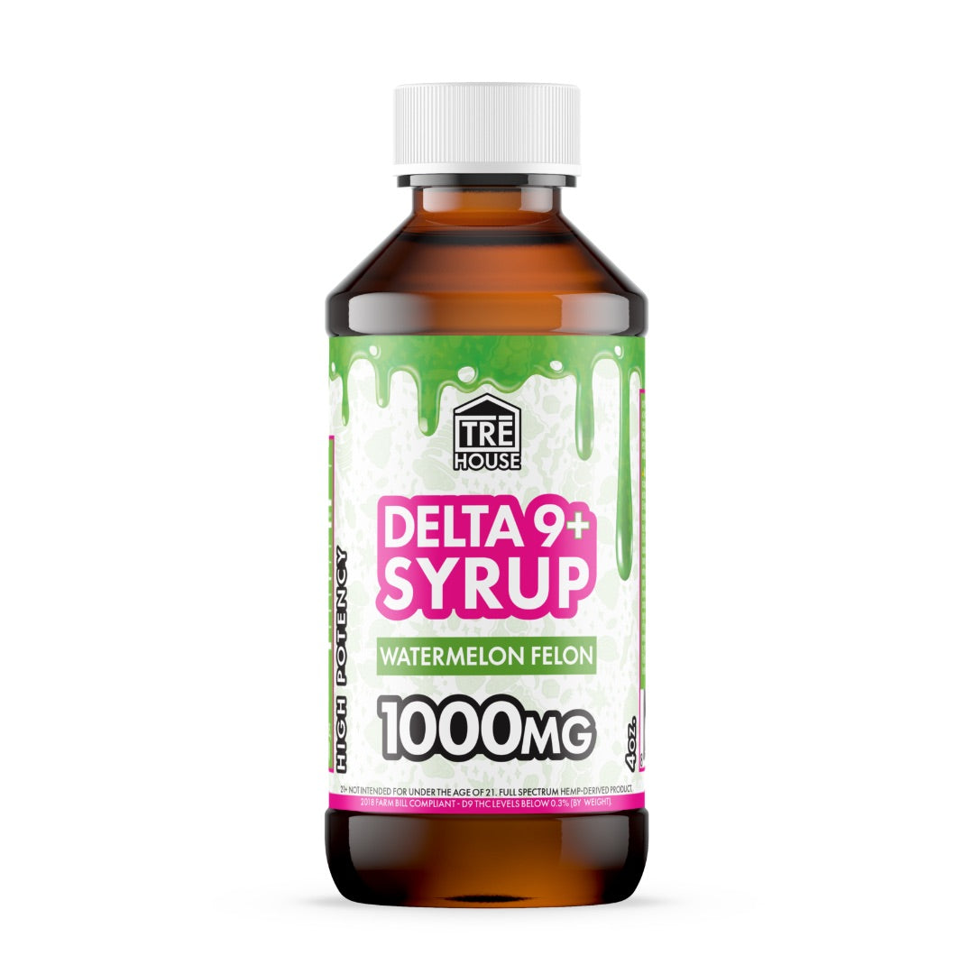 Tre House Delta 8 + Delta 9 Syrup 1000mg