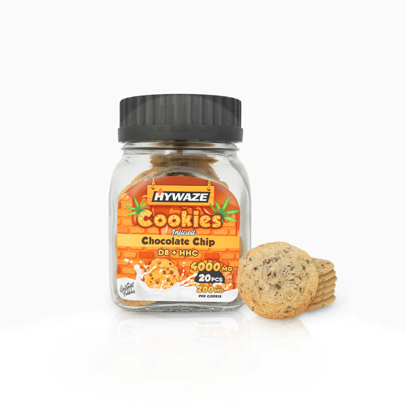 HYWAZE Infused Cookies D8+HHC 200MG per cookie (20pcs)