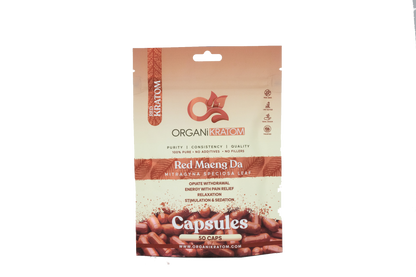 ORGANIKRATOM Capsules - Red Strain