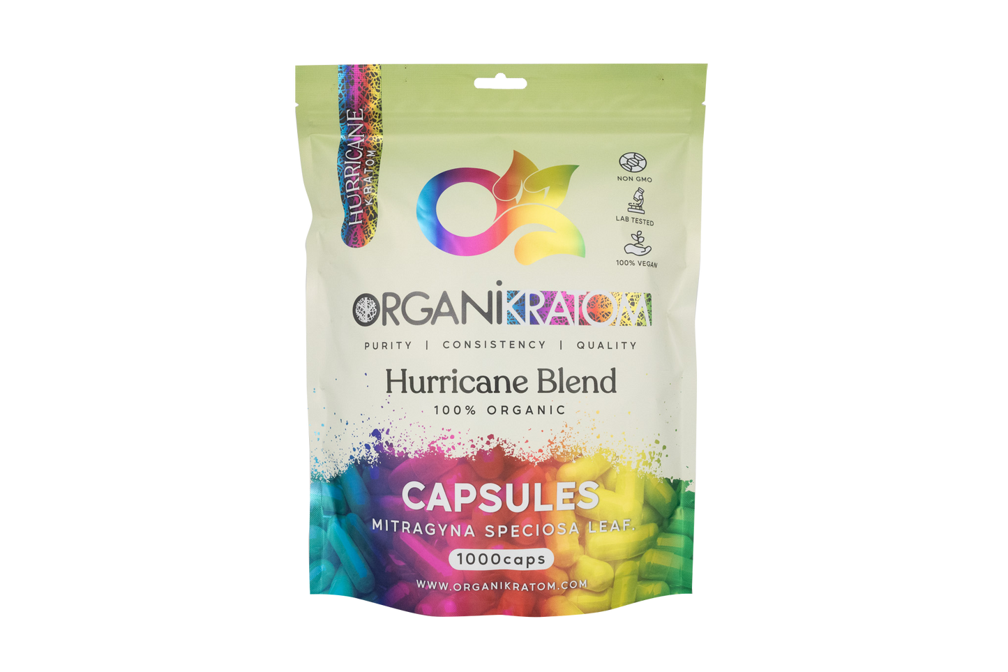 ORGANIKRATOM  Capsules - Hurricane