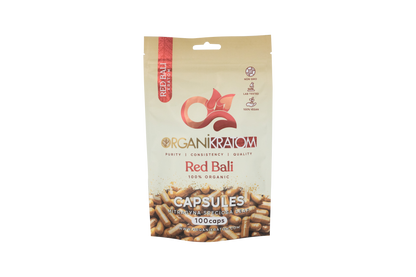 ORGANIKRATOM Capsules - Red Strain