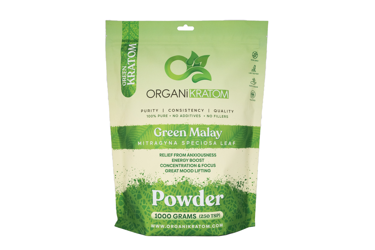 ORGANIKRATOM Powder - Green Vein