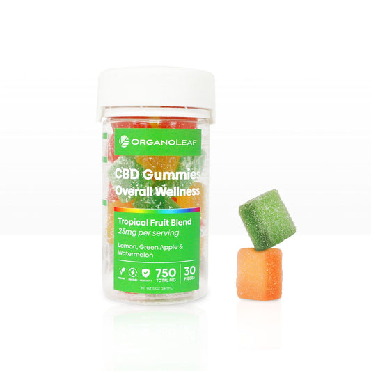 OrganoLeaf CBD Hemp Gummies - Overall Wellness