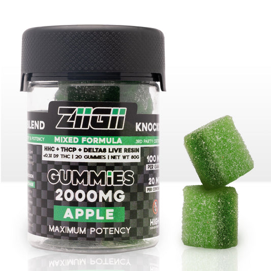 ZiiGii Mixed THCP+HHC+Delta 8 THC Gummies